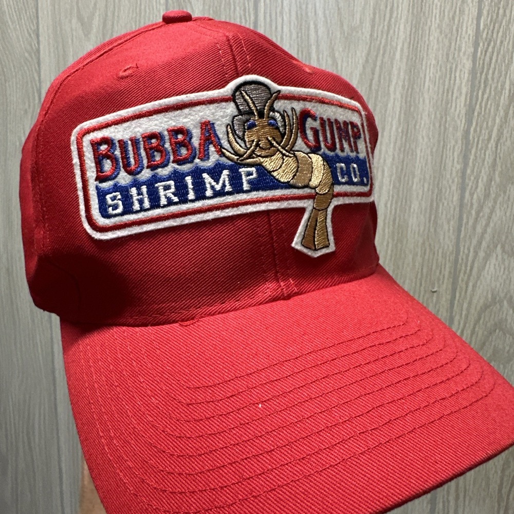 Bubba Gump Shrimp Co. Red Baseball Cap